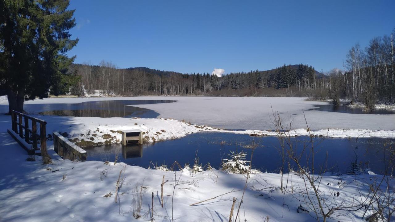 Penzion Zvon Horni Stropnice Bagian luar foto