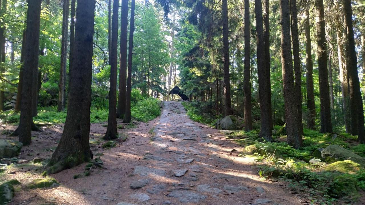 Penzion Zvon Horni Stropnice Bagian luar foto